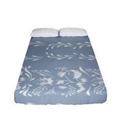 Fantasy Flowers Fitted Sheet (full/ Double Size) by Eskimos