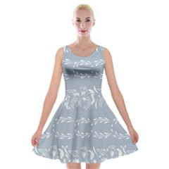 Fantasy Flowers Velvet Skater Dress by Eskimos