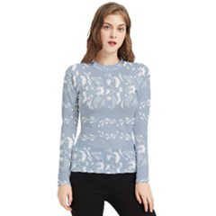 Fantasy Flowers Women s Long Sleeve Rash Guard