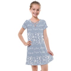 Fantasy Flowers Kids  Cross Web Dress by Eskimos