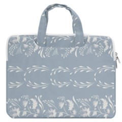 Fantasy Flowers Macbook Pro Double Pocket Laptop Bag by Eskimos