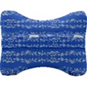 Blue flowers Velour Seat Head Rest Cushion View2