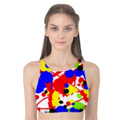 Colorfull Tank Bikini Top by Saptagram