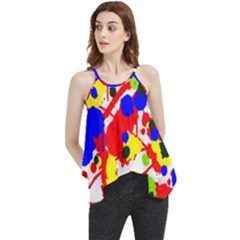 Colorfull Flowy Camisole Tank Top