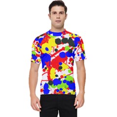 Colorfull Men s Short Sleeve Rash Guard