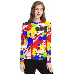 Colorfull Women s Long Sleeve Rash Guard