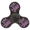 Dark Geometric Shapes Print Pattern Finger Spinner View1