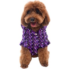 Flowers Into A Decorative Field Of Bloom Popart Dog Coat