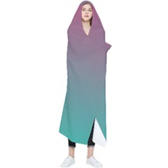 Teal Sangria Wearable Blanket by SpangleCustomWear