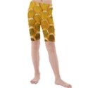 Hexagonal Windows Kids  Mid Length Swim Shorts View1