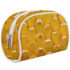 Hexagonal Windows Make Up Case (large) by essentialimage365