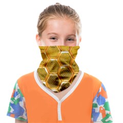 Hexagonal Windows Face Covering Bandana (kids) by essentialimage365