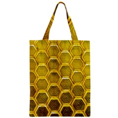 Hexagon Windows Zipper Classic Tote Bag by essentialimage365