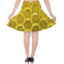 Hexagon Windows Velvet High Waist Skirt View2