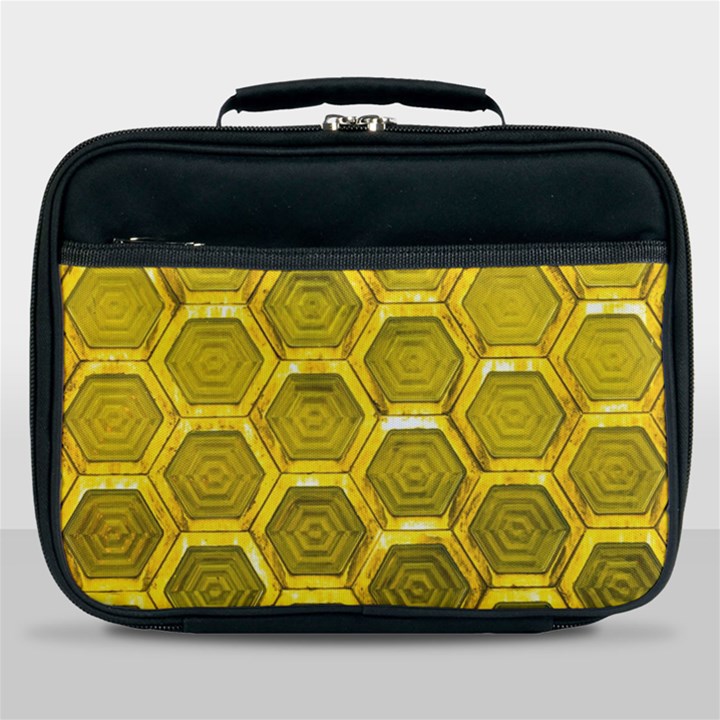 Hexagon Windows Lunch Bag