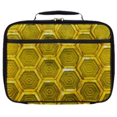 Hexagon Windows Full Print Lunch Bag by essentialimage365