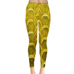 Hexagon Windows Inside Out Leggings by essentialimage365