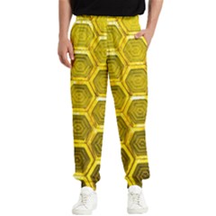 Hexagon Windows Men s Elastic Waist Pants by essentialimage365