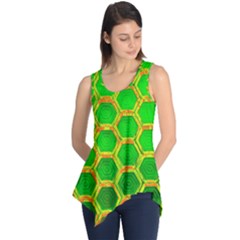 Hexagon Window Sleeveless Tunic by essentialimage365