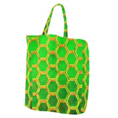 Hexagon Window Giant Grocery Tote by essentialimage365