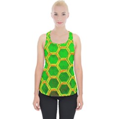 Hexagon Window Piece Up Tank Top by essentialimage365