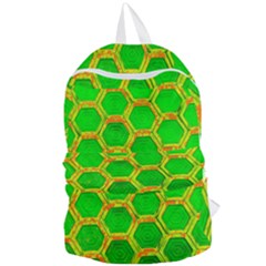 Hexagon Window Foldable Lightweight Backpack by essentialimage365