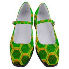 Hexagon Window Women s Mary Jane Shoes by essentialimage365