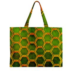 Hexagon Windows Zipper Mini Tote Bag by essentialimage365