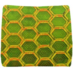 Hexagon Windows Seat Cushion by essentialimage365