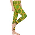 Hexagon Windows Lightweight Velour Classic Yoga Leggings View4