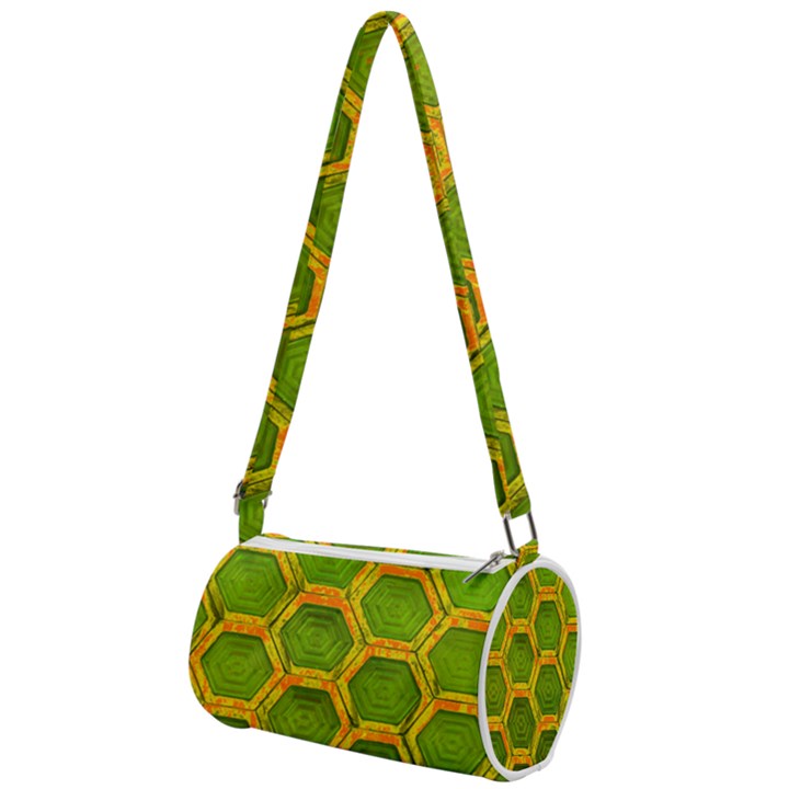 Hexagon Windows Mini Cylinder Bag