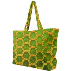 Hexagon Windows Simple Shoulder Bag by essentialimage365