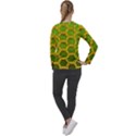 Hexagon Windows Women s Long Sleeve Raglan Tee View2