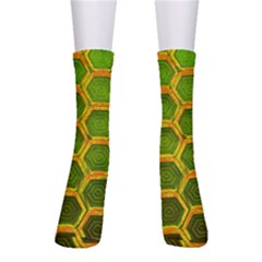 Hexagon Windows Men s Crew Socks by essentialimage365