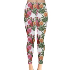 Flowers Pattern Leggings  by goljakoff