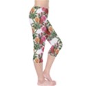 Flowers pattern Capri Leggings  View4