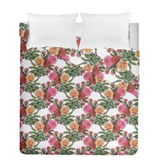 Flowers Pattern Duvet Cover Double Side (full/ Double Size)