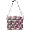 Flowers pattern Cross Body Office Bag View3