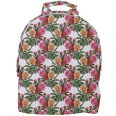 Flowers Pattern Mini Full Print Backpack by goljakoff