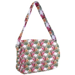 Flowers Pattern Courier Bag by goljakoff