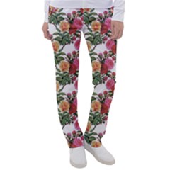 Flowers Pattern Women s Casual Pants by goljakoff