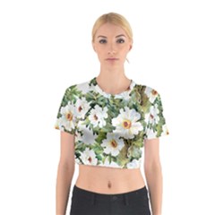 ?hamomile Cotton Crop Top by goljakoff