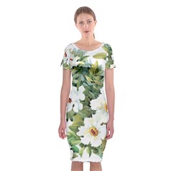 ?hamomile Classic Short Sleeve Midi Dress by goljakoff