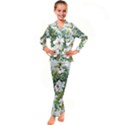 Сhamomile Kid s Satin Long Sleeve Pajamas Set View1