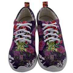 Purple Flowers Mens Athletic Shoes by goljakoff