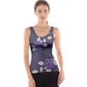 Purple flowers Tank Top View1