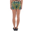 Native mandala Yoga Shorts View2