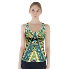 Native Mandala Racer Back Sports Top by goljakoff