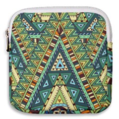 Native Mandala Mini Square Pouch by goljakoff