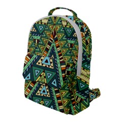 Native Mandala Flap Pocket Backpack (large) by goljakoff